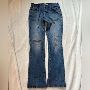 Levi’s 515 Boot Cut Blue Denim Women’s Jeans. Back Flap Pocket. Sz. 6L